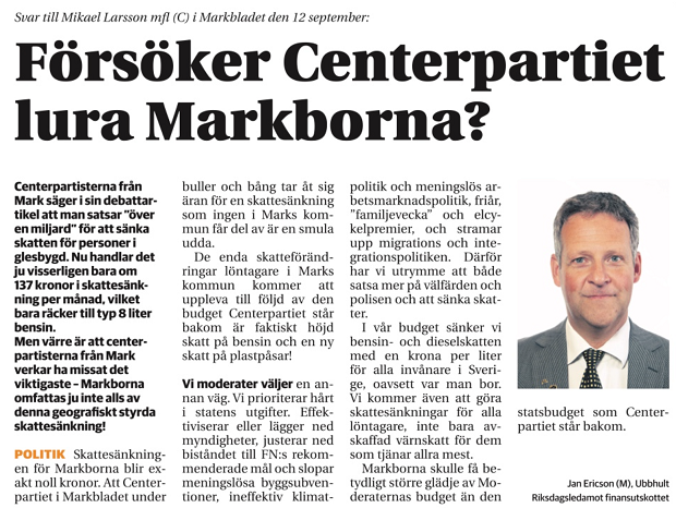 markbladet